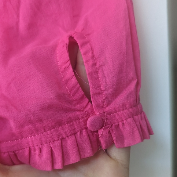 Hot Pink Ruffle Dress - Picture 5 of 5